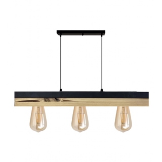 Lámpara PALERMO Negro 3 luces - Imagen 1